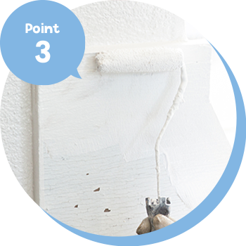 4,5回塗りも! 価格ではなく品質重視